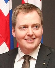 Prime Minister Sigmundur David Gunnlaugsson
